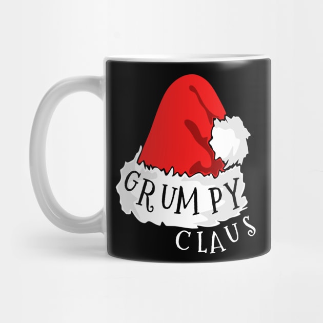 Grumpy Claus Santa Hat Christmas Matching Family Pajama by PowderShot